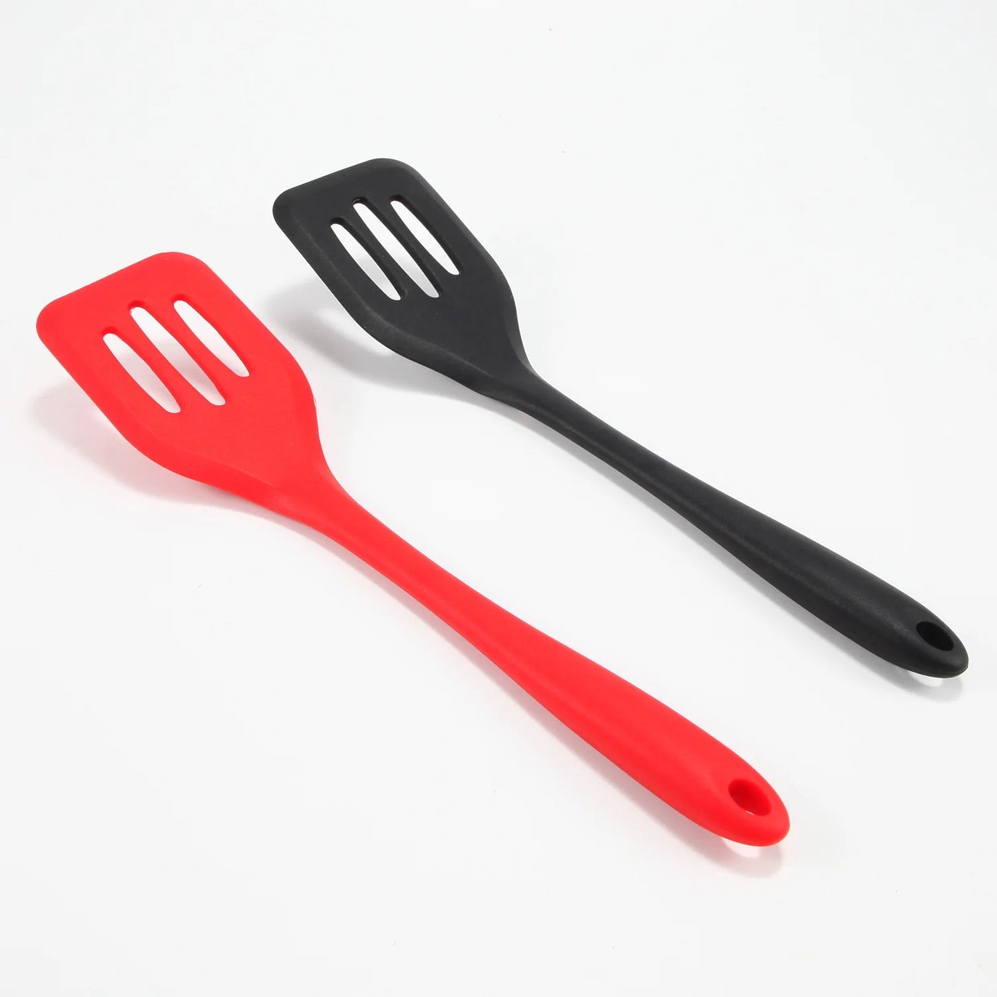 Kitchen Silicone Turners Gadgets Spatula Egg Fish Frying Pan Scoop Fried Shovel Slotted Turners Kitchen Tools Cooking Utensils