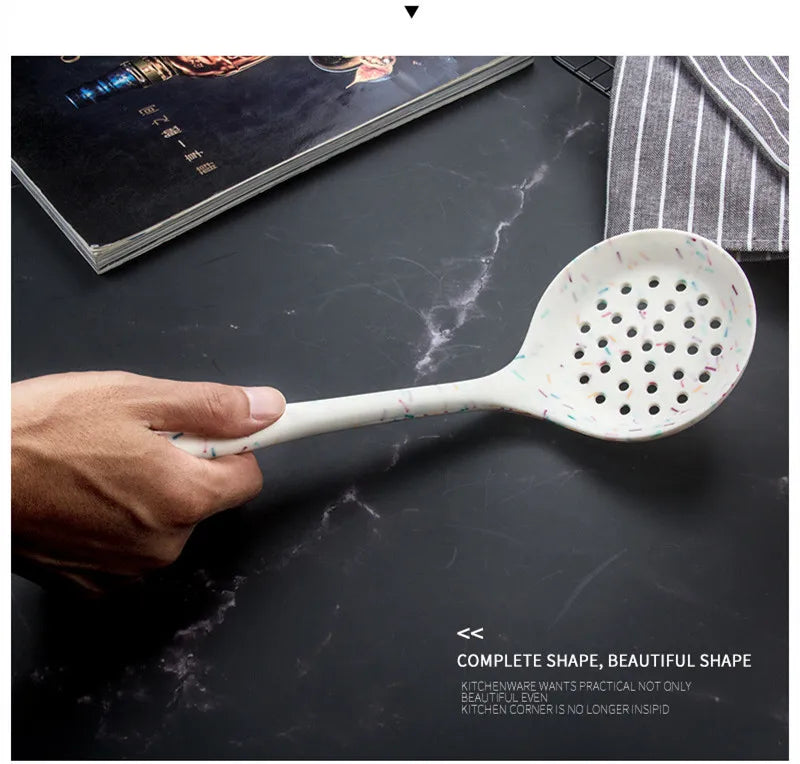 Kitchen Tools  Non-stick Spatula Silicone Shovel Heat Resistant Cooking  Ladel Colander Spoons  Gadgets