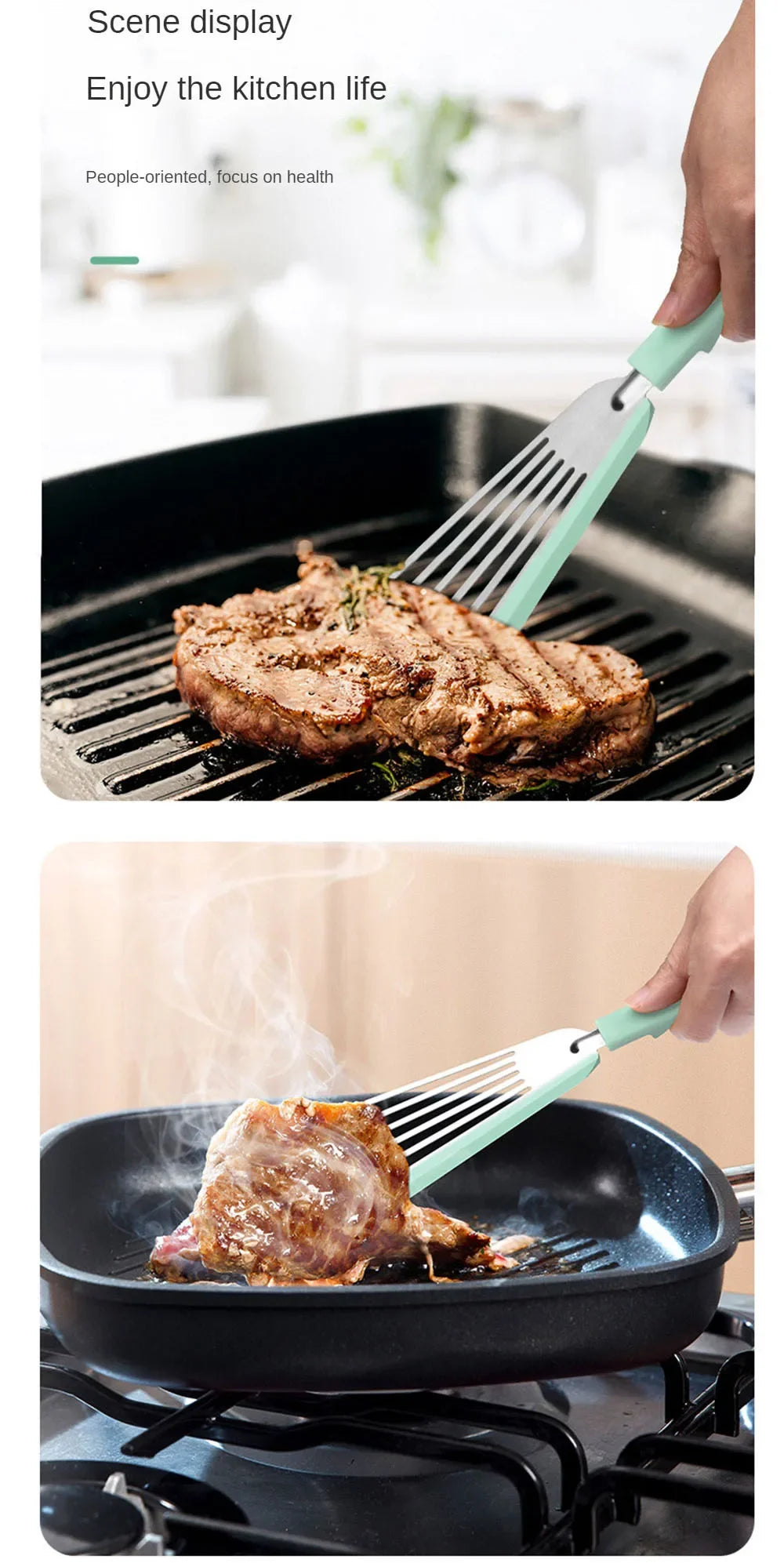 Kitchen Silicone Spatulas Other Gadgets Spatula Kit Pastry Barbecue Fried Fish Utensil Tableware Special Household Utensils
