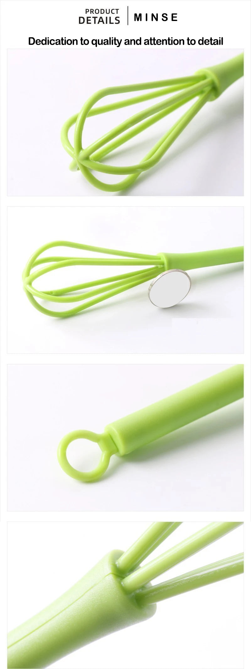 Kitchen Accessories Egg Hand Mixer Whisk Plastic Cooking Tools Cream Baking Flour Mixer Egg Tool kitchen gadgets 1PC